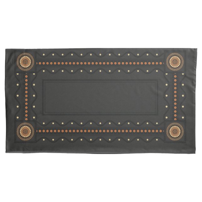 Housse D'oreillers Bouchero étrusque "Portail de rêve" Standard (devant)