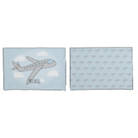 Boys Cute Airplane Voyage avec un nom