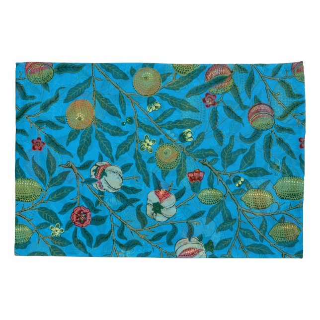 Housse D'oreillers Branches avec grenades par William Morris  (Dos)