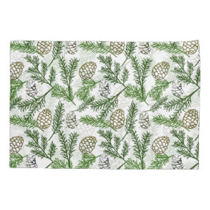 Housse D'oreillers Branches de pin