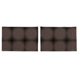 Housse D'oreillers Brown Mandela Design HAMbyWG Coussins Coques