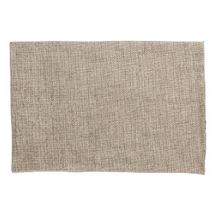 Housse D'oreillers Burlap rustique