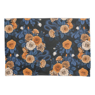 Housse D'oreillers Caché en rose, orange et bleu