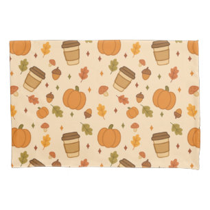 Housse D'oreillers Café d'automne