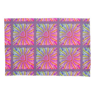 Housse D'oreillers Caisse Trippy de coussin de coeurs