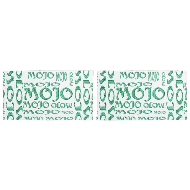 Housse D'oreillers Caissons mojo king blancs (devant-Set)