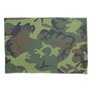 Housse D'oreillers Caméra militaire de Green Forest