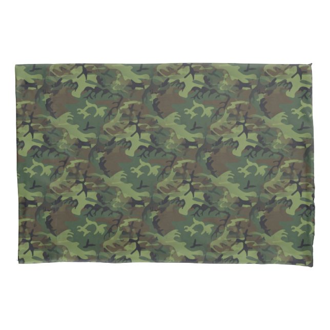 Housse D'oreillers Camouflage (devant)