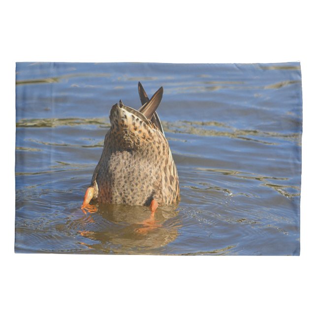 Housse D'oreillers Canard à Dunking (Dos)