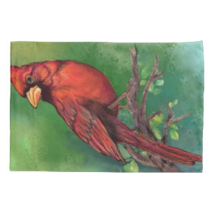 Housse D'oreillers Cardinal Coussin Coque