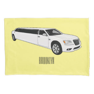 Housse D'oreillers Caricature limousine