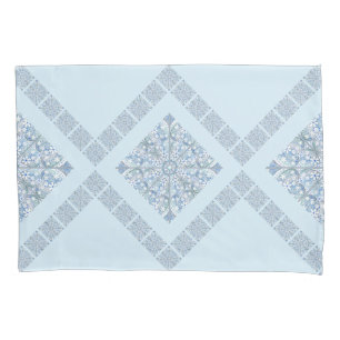 Housse D'oreillers Céramique Lace bleu clair