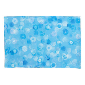 Housse D'oreillers Cercles d'hiver : Pois Abstraits.