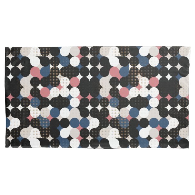 Housse D'oreillers Cercles et points (devant)