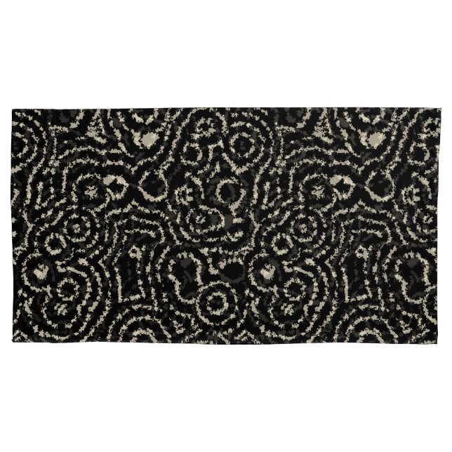 Housse D'oreillers Cercles vintages (devant)