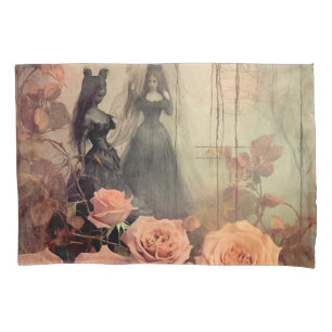 Housse D'oreillers Chariot Halloween vintage (10)