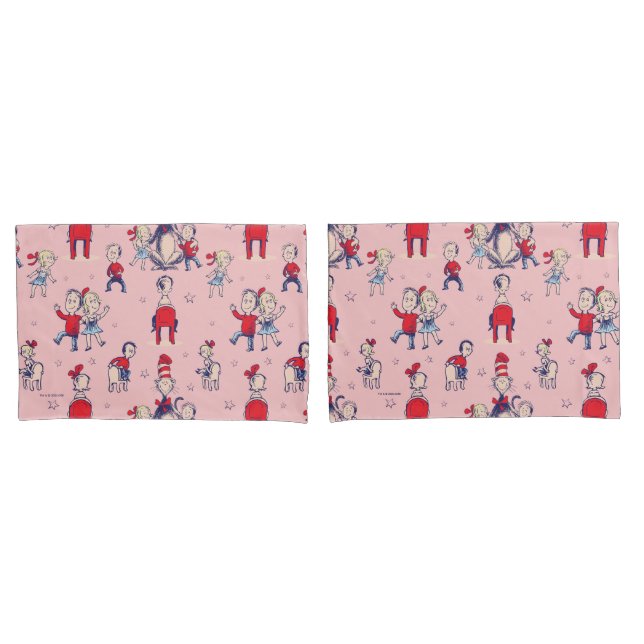 Housse D'oreillers Chat Dans Le Casquette | Avec Motif pour enfants (devant-Set)