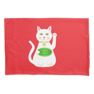 Housse D'oreillers Chat Oriental Lucky Patterned