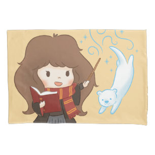 Housse D'oreillers Chibi Hermione Granger Patronus
