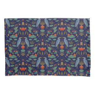 Housse D'oreillers Chic marine bleu Heron Pond Heritage Revival
