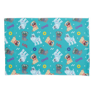 Housse D'oreillers Chien Chien Pal OMG LOL Motif