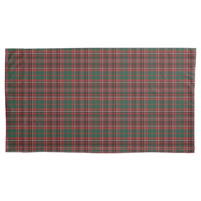 Housse D'oreillers Christmas Tartan Plaid Motif écossais (devant)