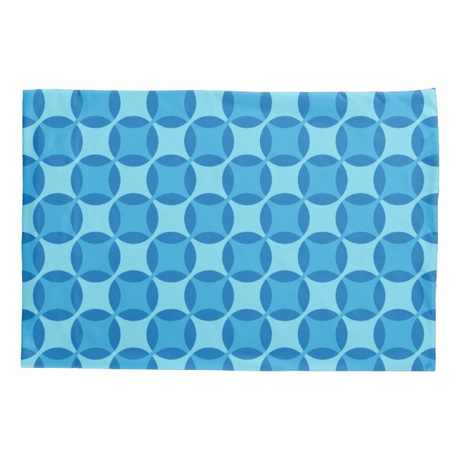 Housse D'oreillers Circle Star Hiver Motif Pillowcase (Dos-gauche)