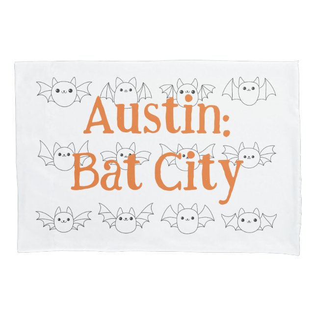 Housse D'oreillers CISV Austin Bat City (devant)