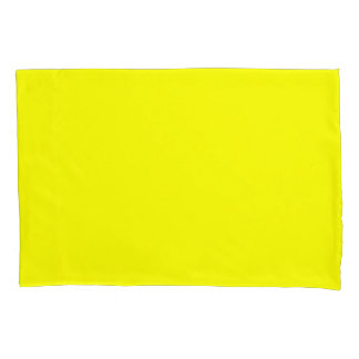 Housse D'oreillers Citron jaune simple taille Coussin Coque