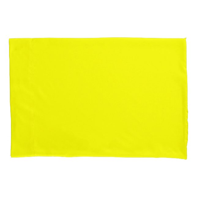 Housse D'oreillers Citron jaune simple taille Coussin Coque (devant)
