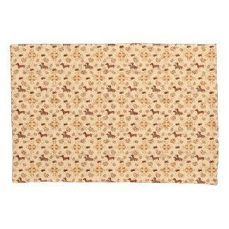 Housse D'oreillers Citrouille Spice Dachshund Nice