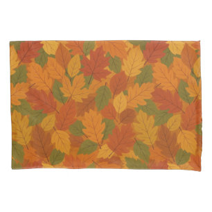 Housse D'oreillers Classique feuilles d'automne à motif