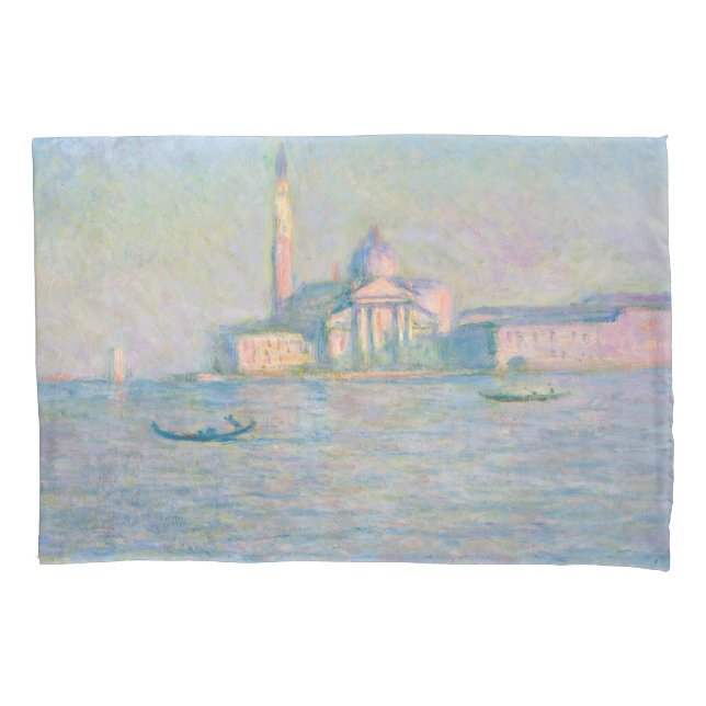 Housse D'oreillers Claude Monet - Eglise de San Giorgio Maggiore (devant)