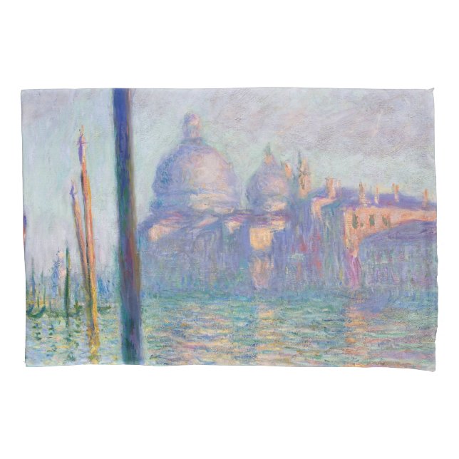Housse D'oreillers Claude Monet - Grand Canal, Venise (devant)