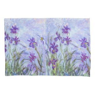 Housse D'oreillers Claude Monet - Lilac Irises / Iris Mauves