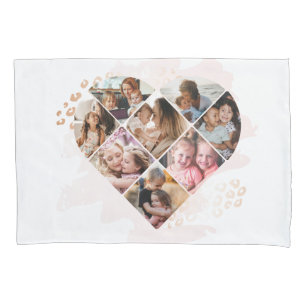 Housse D'oreillers Collage cardiaque