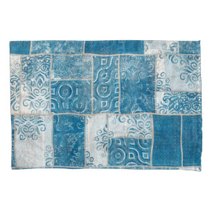 Housse D'oreillers Collage de patchwork : Mélange de Motif de surface