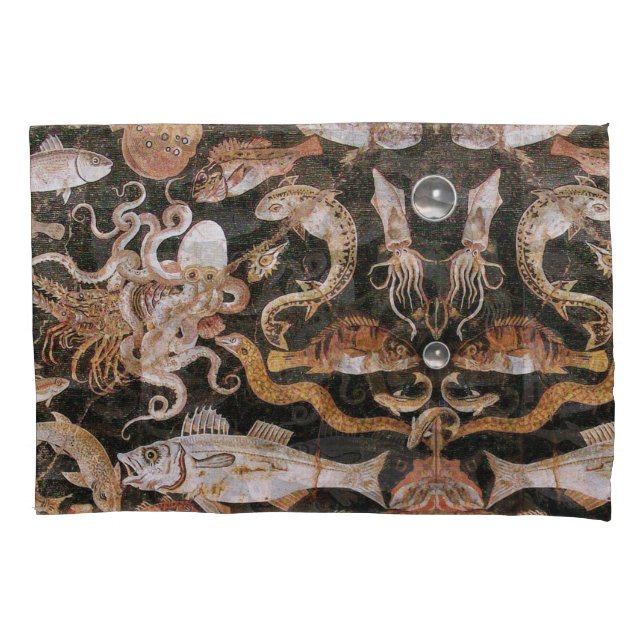 Housse D'oreillers COLLECTE POMPEII/OCÉAN - ESPACE DE VIE MARINE Naut (devant-gauche)
