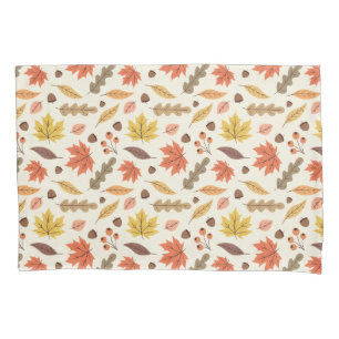 Housse D'oreillers Coloré Feuille d'automne Motif