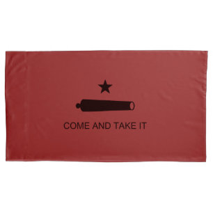 Housse D'oreillers Come & Take It ! Flag de Texas State