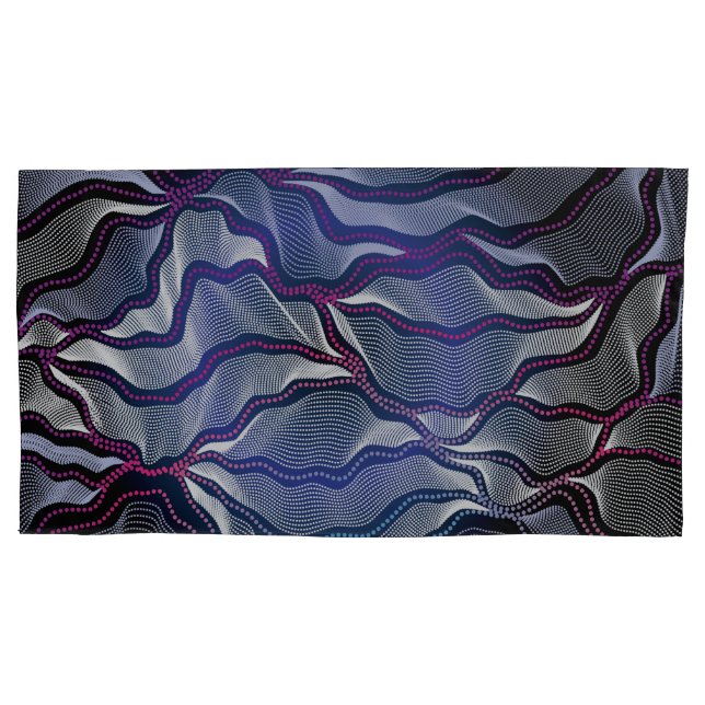 Housse D'oreillers Conception autochtone-16 Pillowcase (devant-gauche)