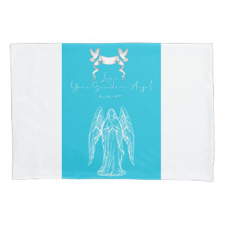 Housse D'oreillers Conception de lettre d'amour - Amour, Votre Ange G