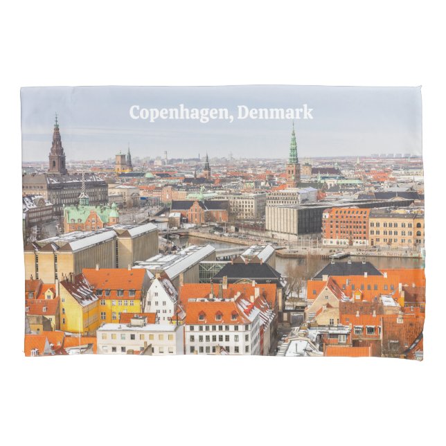 Housse D'oreillers Copenhague Danemark (devant)
