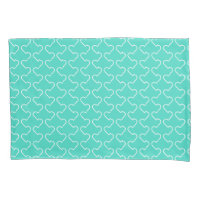 Coque Coussin bleu turquoise avec coeur ou Choisir