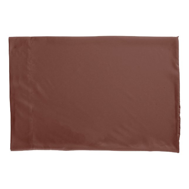 Housse D'oreillers Coque Coussin Brown couleur Hex 54160A (devant)