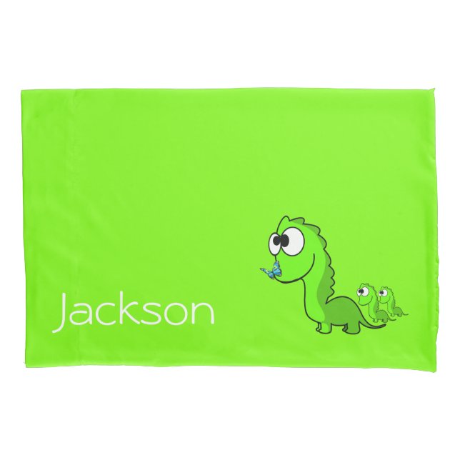 Housse D'oreillers Coque Coussin Dinosaur (devant)