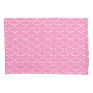Housse D'oreillers Coque Coussin rose avec Coeur ou Choisir la couleu