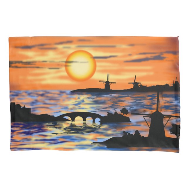 Housse D'oreillers Coque Coussin Sea Sunrise (devant)