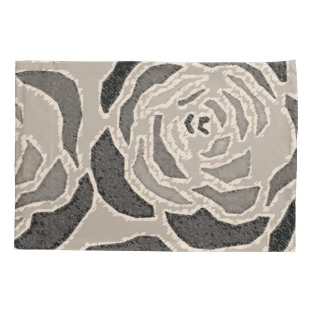 Housse D'oreillers Coque coussin Sepia Leopard (Dos)