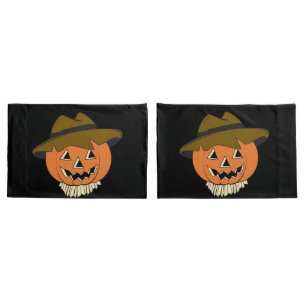 Housse D'oreillers Coque Coussin vintage Scarecrow